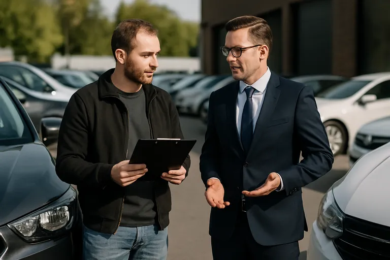 Het verschil tussen een auto opkoper en een dealer